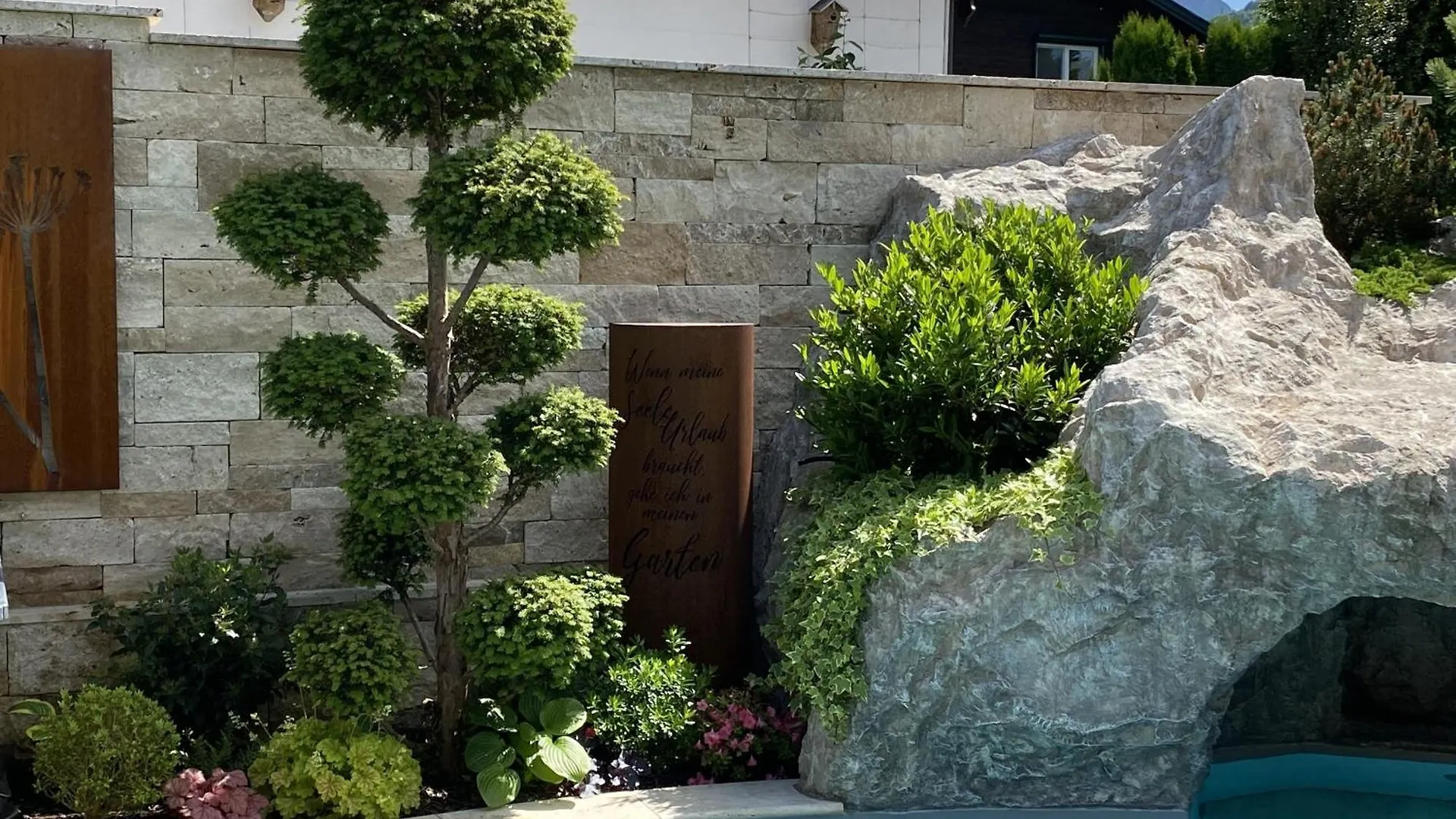 شقة Alpenappartement Traumzeit - Pool / Eigene Terrasse / Garten بيرناو ام شيمسي